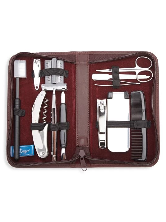 ROYCE New York Travel Grooming Necessities Kit Coco 5 ROYCE New York Travel Grooming Necessities Kit Coco - Image 5