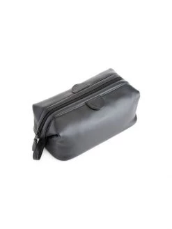 Royce New York Classic Toiletry Bag Black