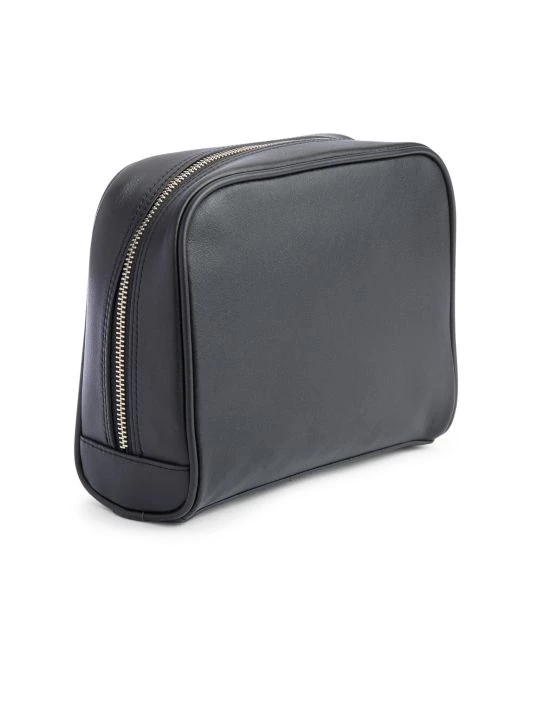 ROYCE New York Leather Toiletry Bag Black 4 ROYCE New York Leather Toiletry Bag Black - Image 4