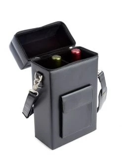 ROYCE New York Leather Double Wine Carrying Case Black -Cheap ROYCE New York Store unnamed file 18