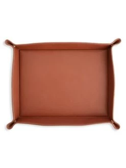 ROYCE New York Large Leather Catchall Valet Tray Navy Blue -Cheap ROYCE New York Store unnamed file 200