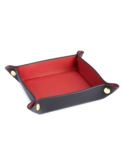 ROYCE New York Leather Valet Tray Black Pink -Cheap ROYCE New York Store unnamed file 219