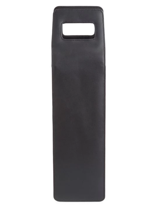 ROYCE New York Leather Wine & Champagne Single Bottle Carrying Case 1 ROYCE New York Leather Wine & Champagne Single Bottle Carrying Case