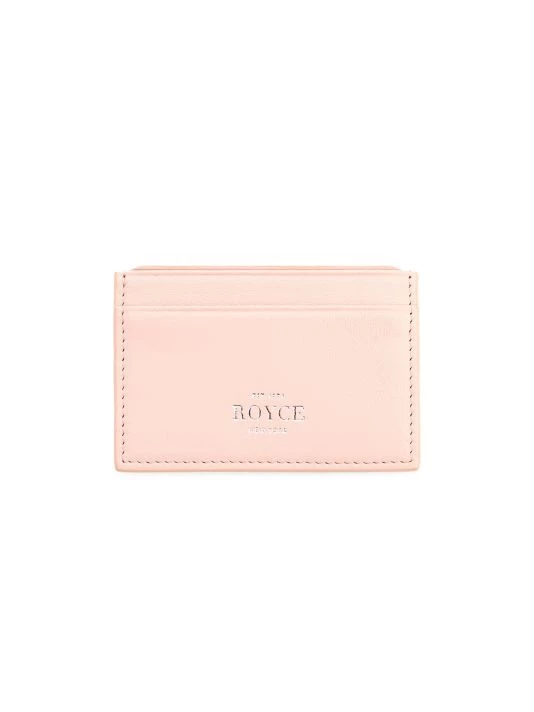 ROYCE New York RFID-Blocking Leather Card Case Silver 6 ROYCE New York RFID-Blocking Leather Card Case Silver - Image 6