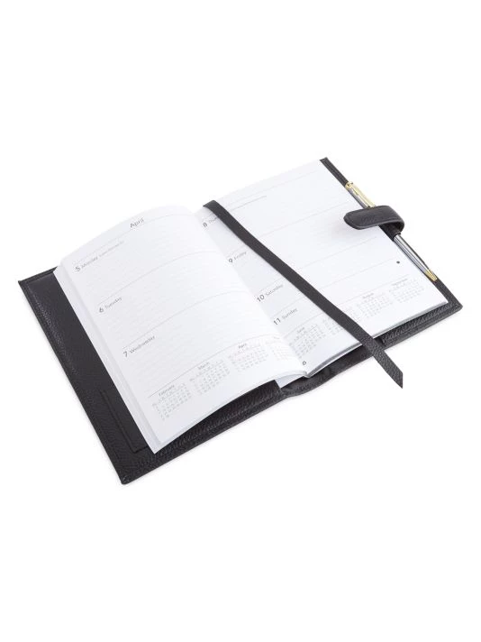 ROYCE New York Executive Leather Daily Planner Red 4 ROYCE New York Executive Leather Daily Planner Red - Image 4