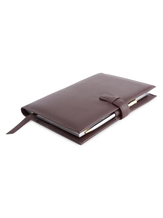 ROYCE New York Executive Leather Daily Planner Red 8 ROYCE New York Executive Leather Daily Planner Red - Image 8