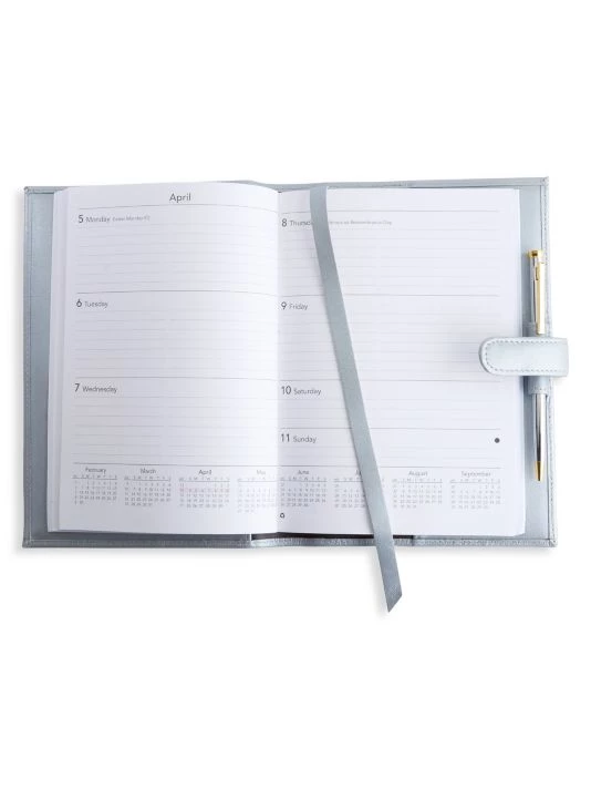 ROYCE New York Executive Leather Daily Planner Red 10 ROYCE New York Executive Leather Daily Planner Red - Image 10