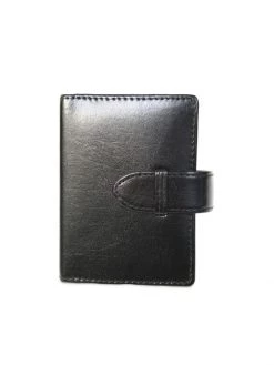 ROYCE New York Playing Cards & Leather Case Black