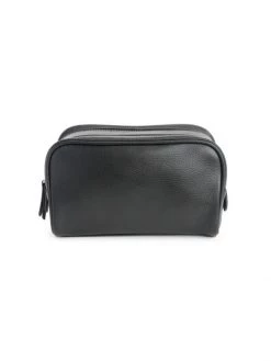 ROYCE New York Double Zip Leather Toiletry Bag Black -Cheap ROYCE New York Store unnamed file 31