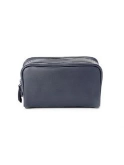 ROYCE New York Double Zip Leather Toiletry Bag Black -Cheap ROYCE New York Store unnamed file 33