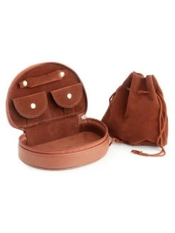 Royce New York Compact Jewelry Case Tan -Cheap ROYCE New York Store unnamed file 334