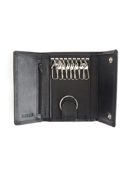 ROYCE New York Key Carrying Case Wallet Brown 3 ROYCE New York Key Carrying Case Wallet Brown - Image 3