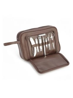 ROYCE New York Travel Grooming 9-Piece Toiletry Kit Black -Cheap ROYCE New York Store unnamed file 448