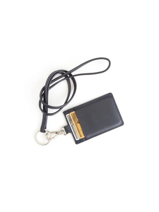 ROYCE New York Leather Lanyard ID Holder Tan 5 ROYCE New York Leather Lanyard ID Holder Tan - Image 5