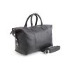 ROYCE New York Small Pebble Grain Duffel Bag Tan