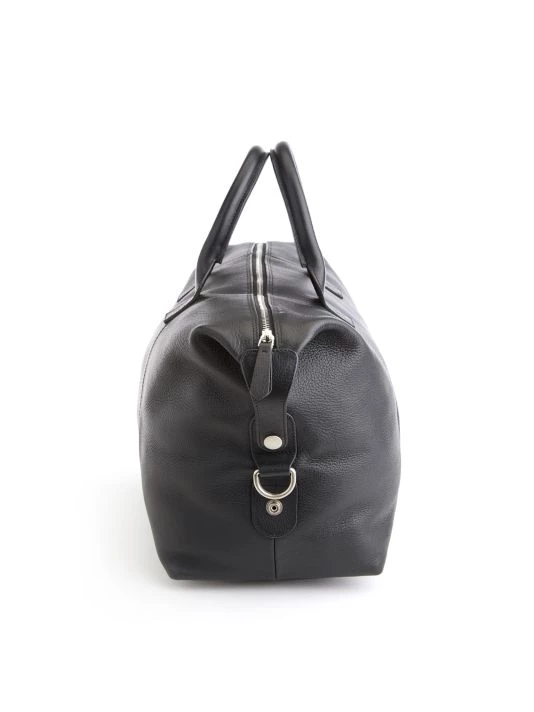 ROYCE New York Small Pebble Grain Duffel Bag Tan 3 ROYCE New York Small Pebble Grain Duffel Bag Tan - Image 3