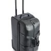 ROYCE New York Leather Executive Rolling Duffle Suitcase