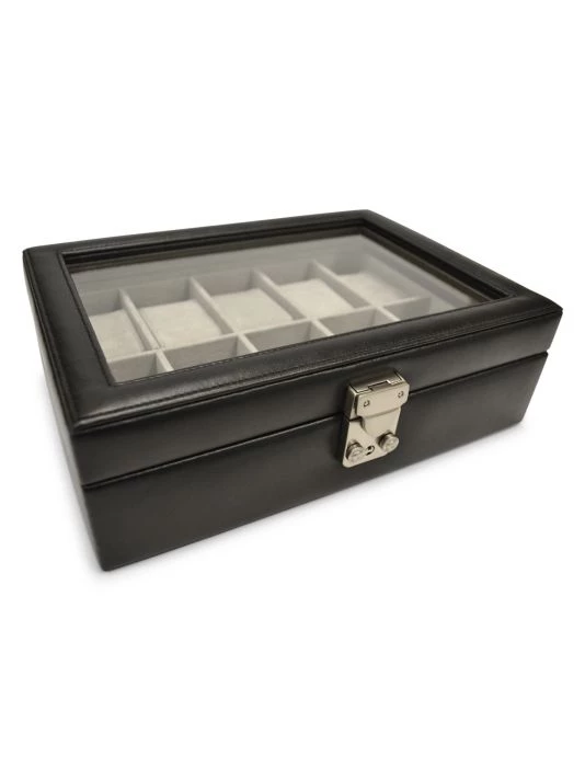 ROYCE New York Ten-Slot Watch Box Display Case 3 ROYCE New York Ten-Slot Watch Box Display Case - Image 3
