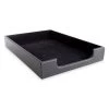 ROYCE New York Leather Desk Letter Tray Organizer