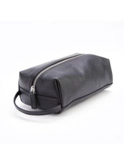 ROYCE New York Compact Leather Toiletry Bag Black -Cheap ROYCE New York Store unnamed file 610