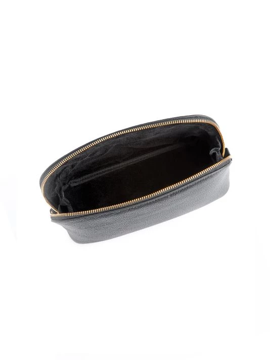 ROYCE New York Leather Cosmetic Bag Navy Blue 2 ROYCE New York Leather Cosmetic Bag Navy Blue - Image 2