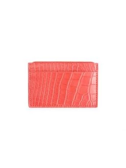 ROYCE New York RFID-Blocking Alligator Card Case Black -Cheap ROYCE New York Store unnamed file 675