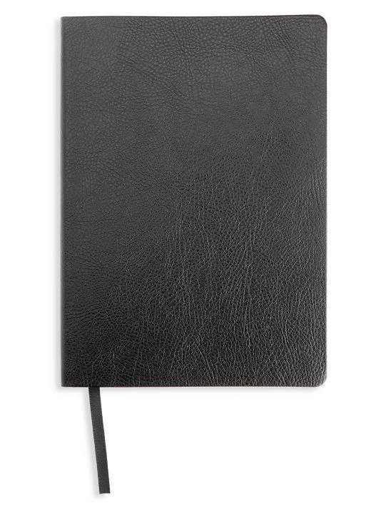 ROYCE New York Contemporary Leather Journal Black 5 ROYCE New York Contemporary Leather Journal Black - Image 5