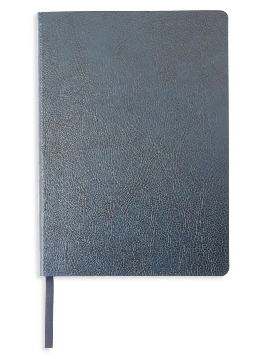 ROYCE New York Contemporary Leather Journal Black 6 ROYCE New York Contemporary Leather Journal Black - Image 6