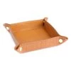 ROYCE New York Alligator Catchall Tray Cognac