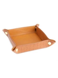 ROYCE New York Alligator Catchall Tray Cognac -Cheap ROYCE New York Store unnamed file 736