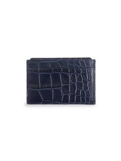 ROYCE New York Croc-Embossed Leather Card Case Light Grey -Cheap ROYCE New York Store unnamed file 778