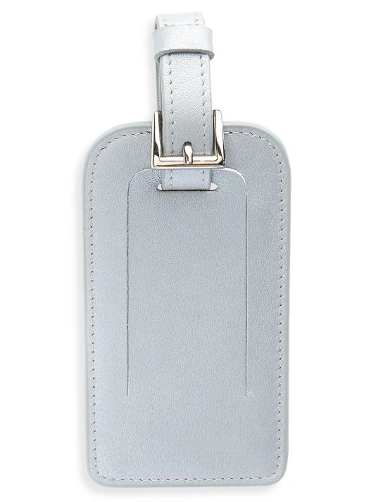 ROYCE New York Leather Luggage Tag Tan 9 ROYCE New York Leather Luggage Tag Tan - Image 9